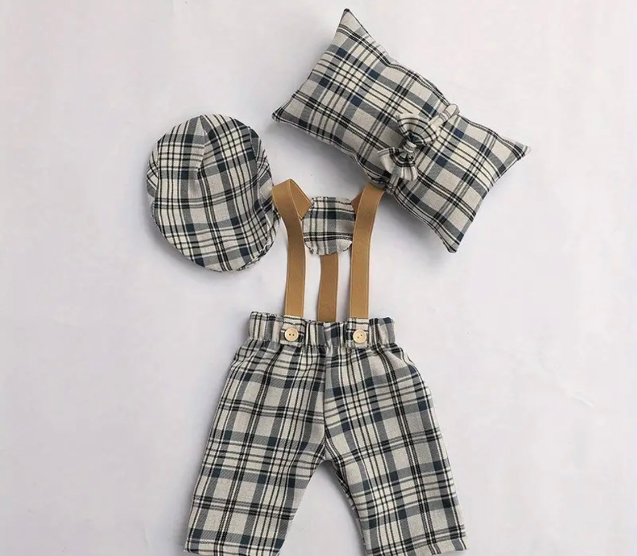Plaid Cool Costume for Infant Boys